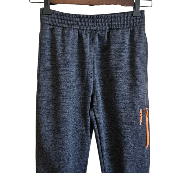 Head Sweatpants Athletic Grey Orange Youth Boy's Small (7/8) - Picture 2 of 6